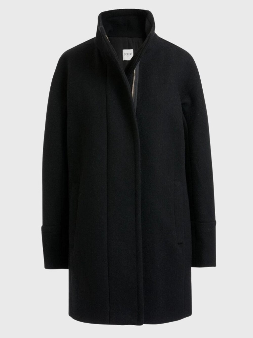 J.Crew New City Coat in black 0P